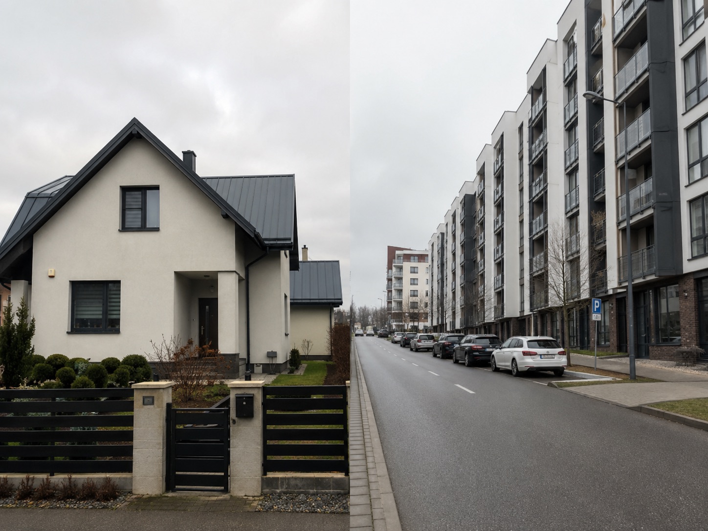Kas geriau: namas ar butas?